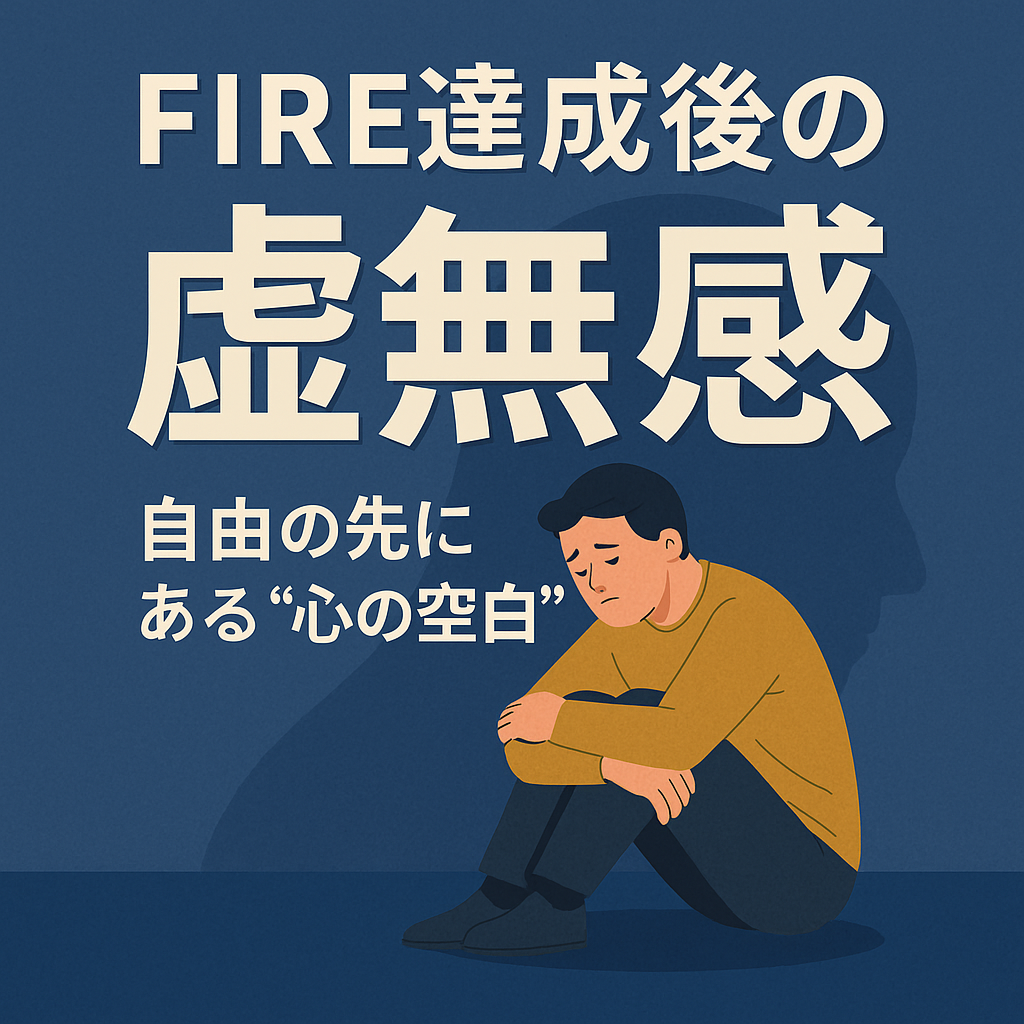 🔥FIRE達成後に感じやすい「虚無感」とは？