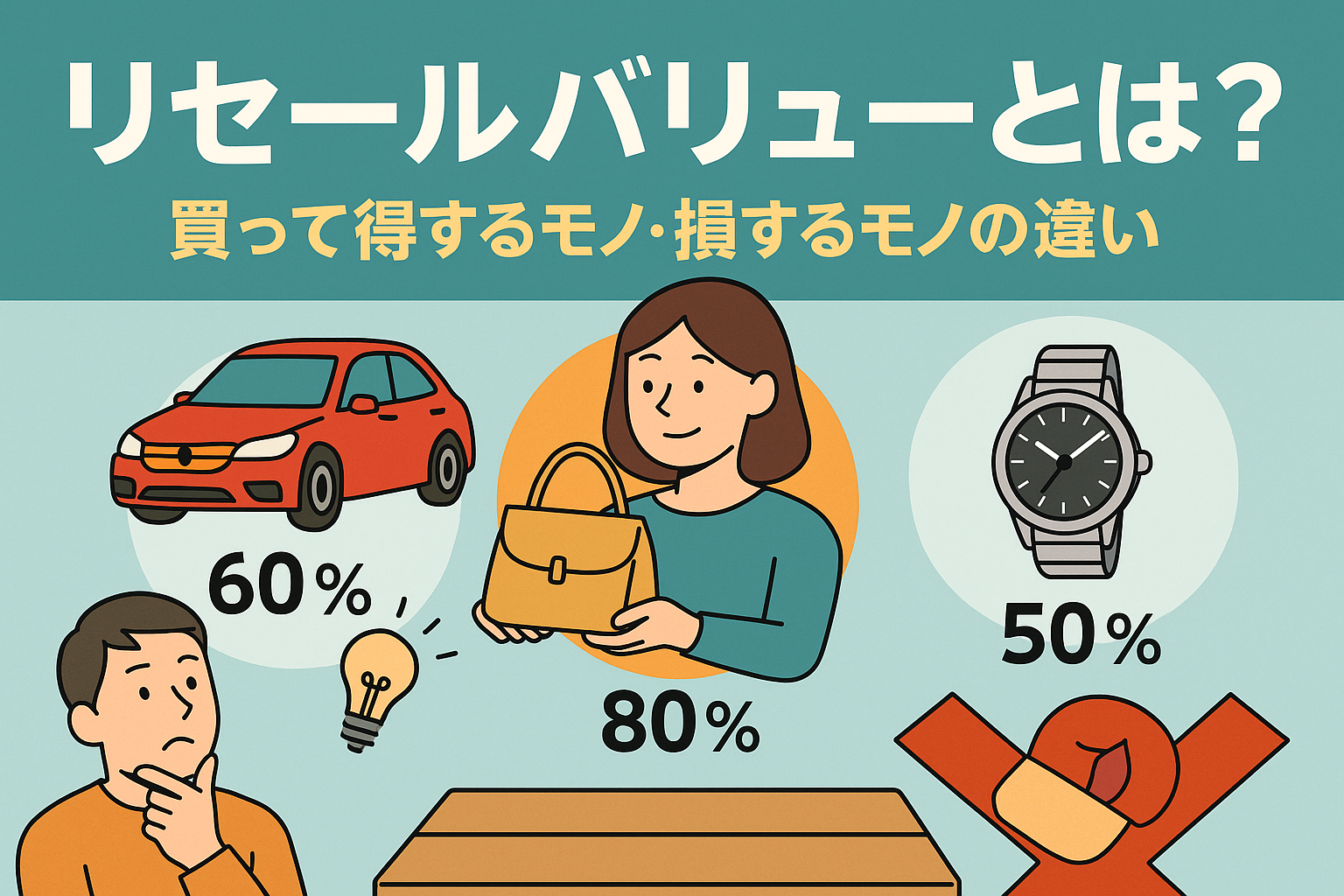 🚗 リセールバリューとは？買った後に“得するモノ・損するモノ”の見極め方