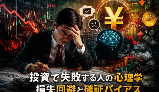 💭 投資で失敗する人の心理学｜損失回避と確証バイアス