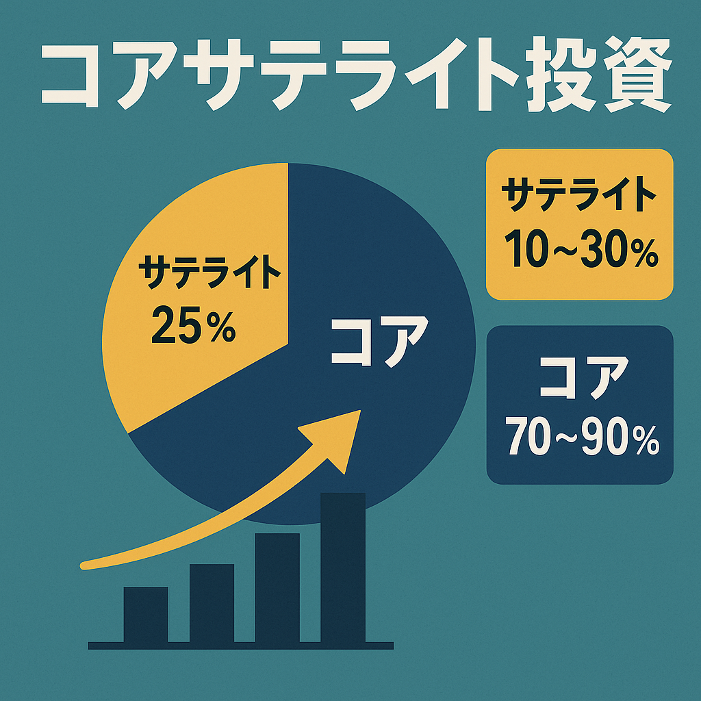 💫 コアサテライト投資とは？｜安定とリターンを両立させる最強のポートフォリオ戦略