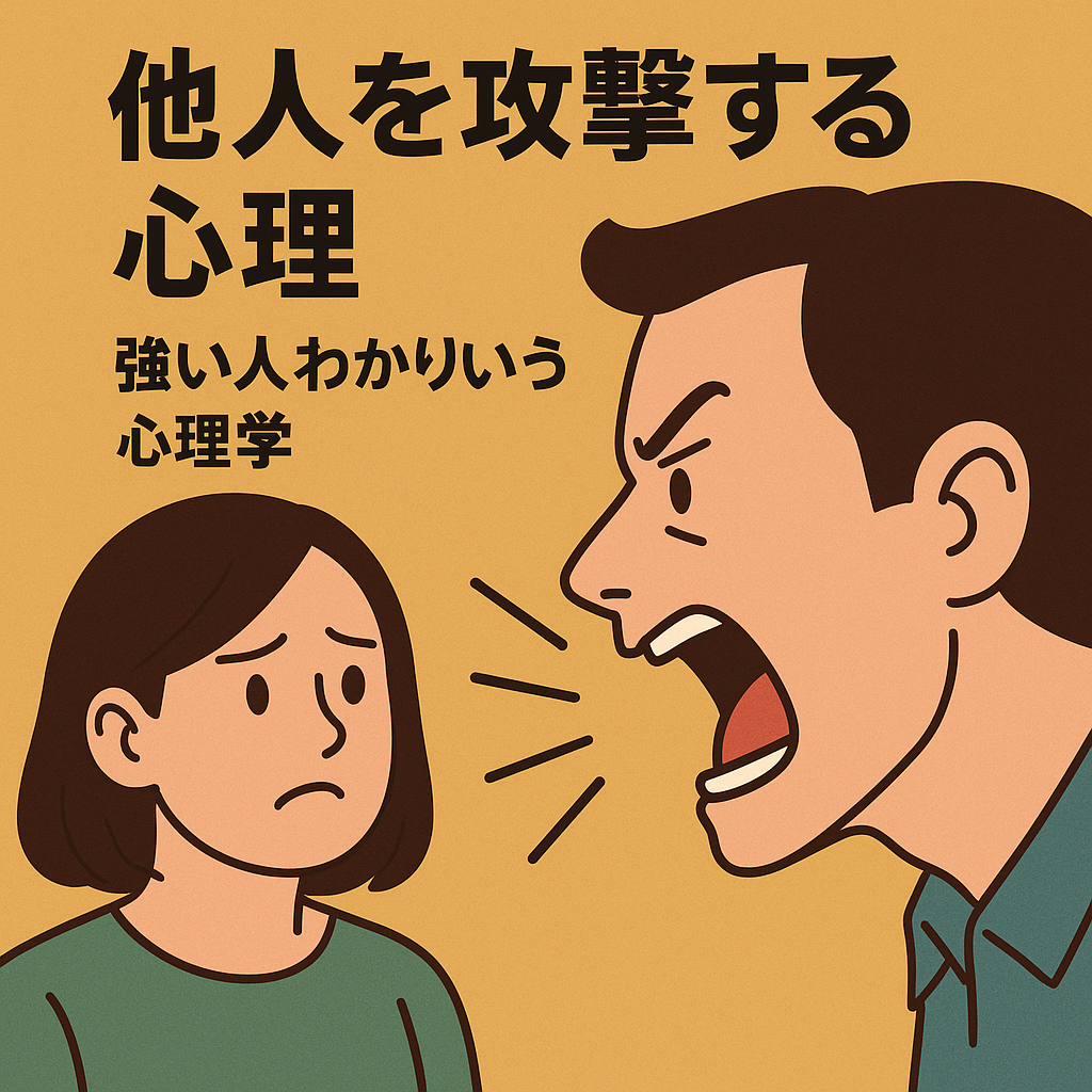 😡 他人を攻撃するのは人間の本能？｜悪口ばかり言う人の心理学と距離の取り方
