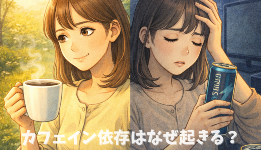 カフェイン依存はなぜ起きる？安全な付き合い方と注意点