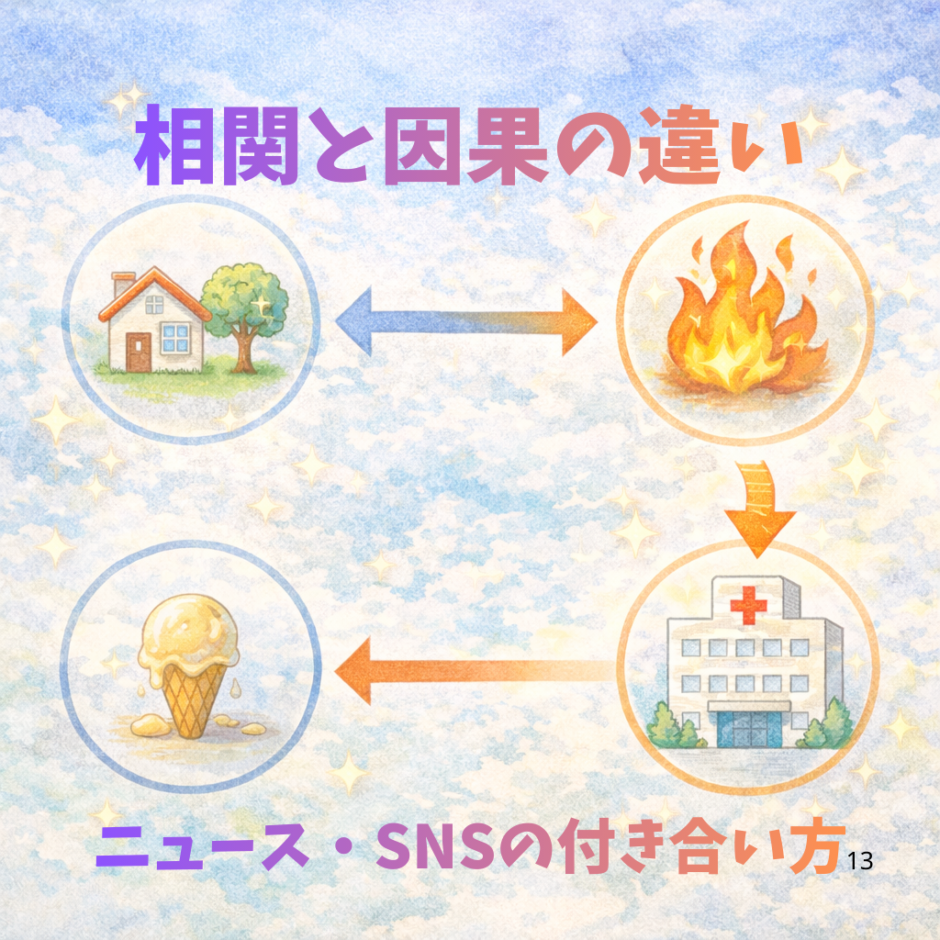 相関と因果の違い