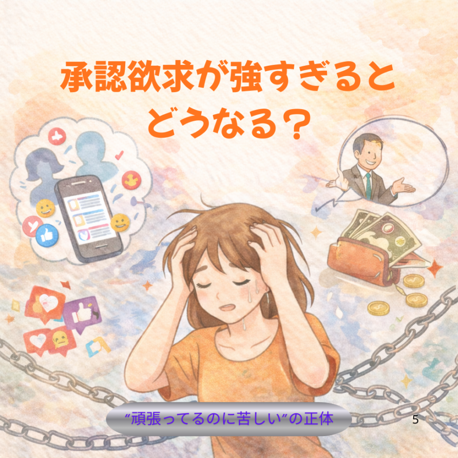 承認欲求が強すぎるとどうなる？