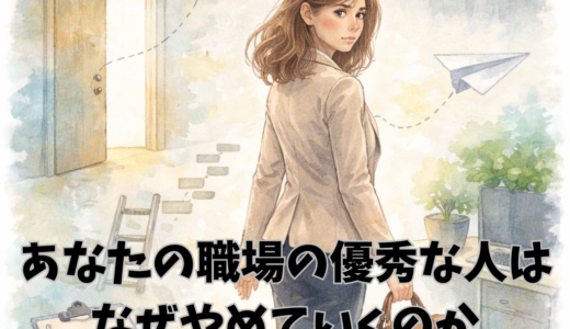 あなたの職場の優秀な人はなぜやめていくのか