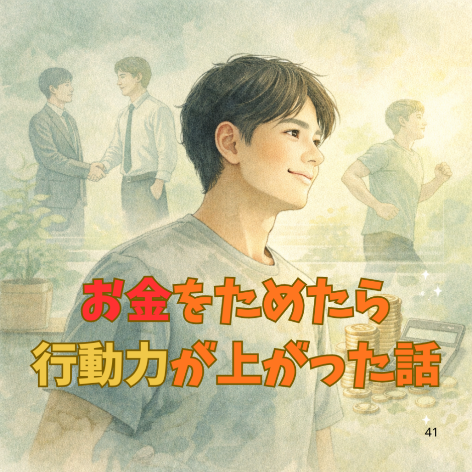 お金をためたら行動力が上がった話｜やってみて初めて分かった変化