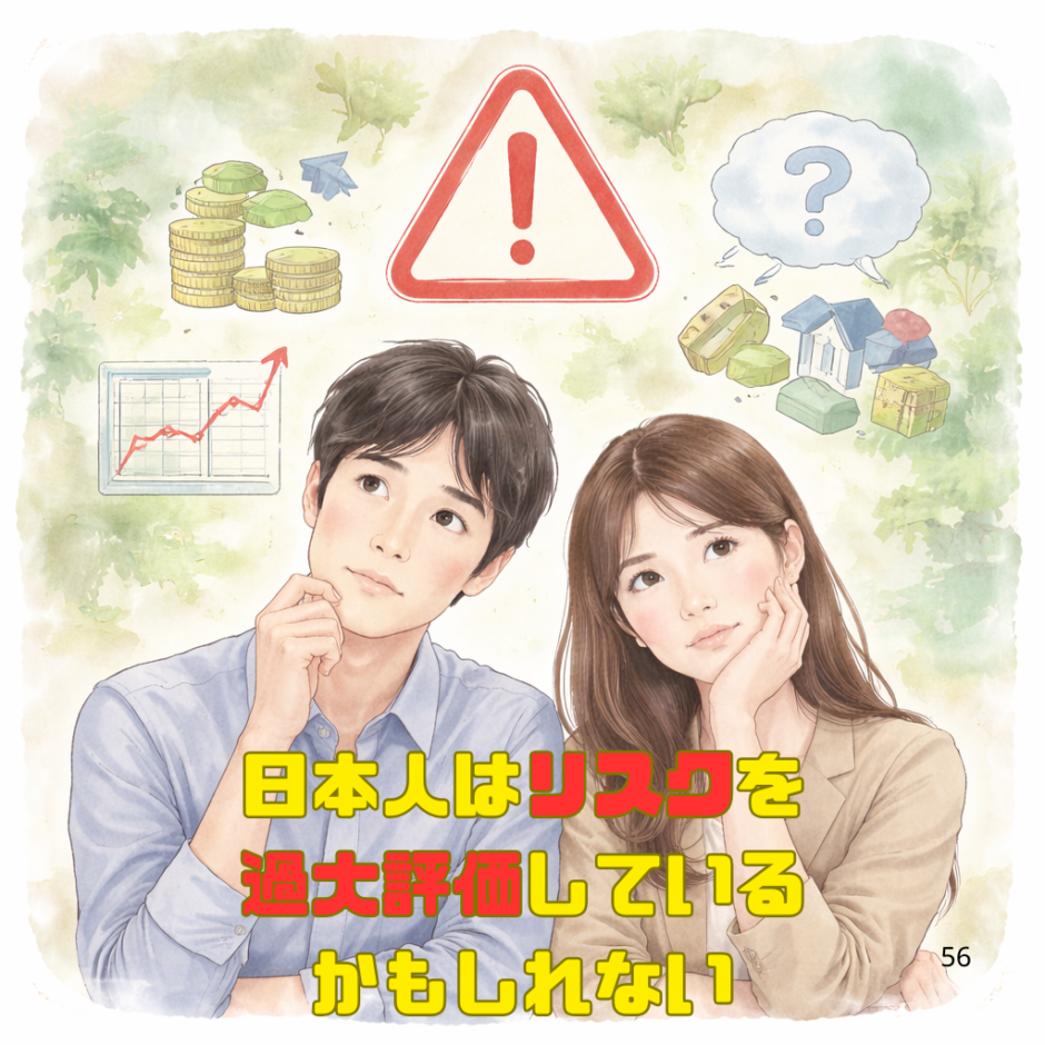 日本人はリスクを過大評価しているかもしれない