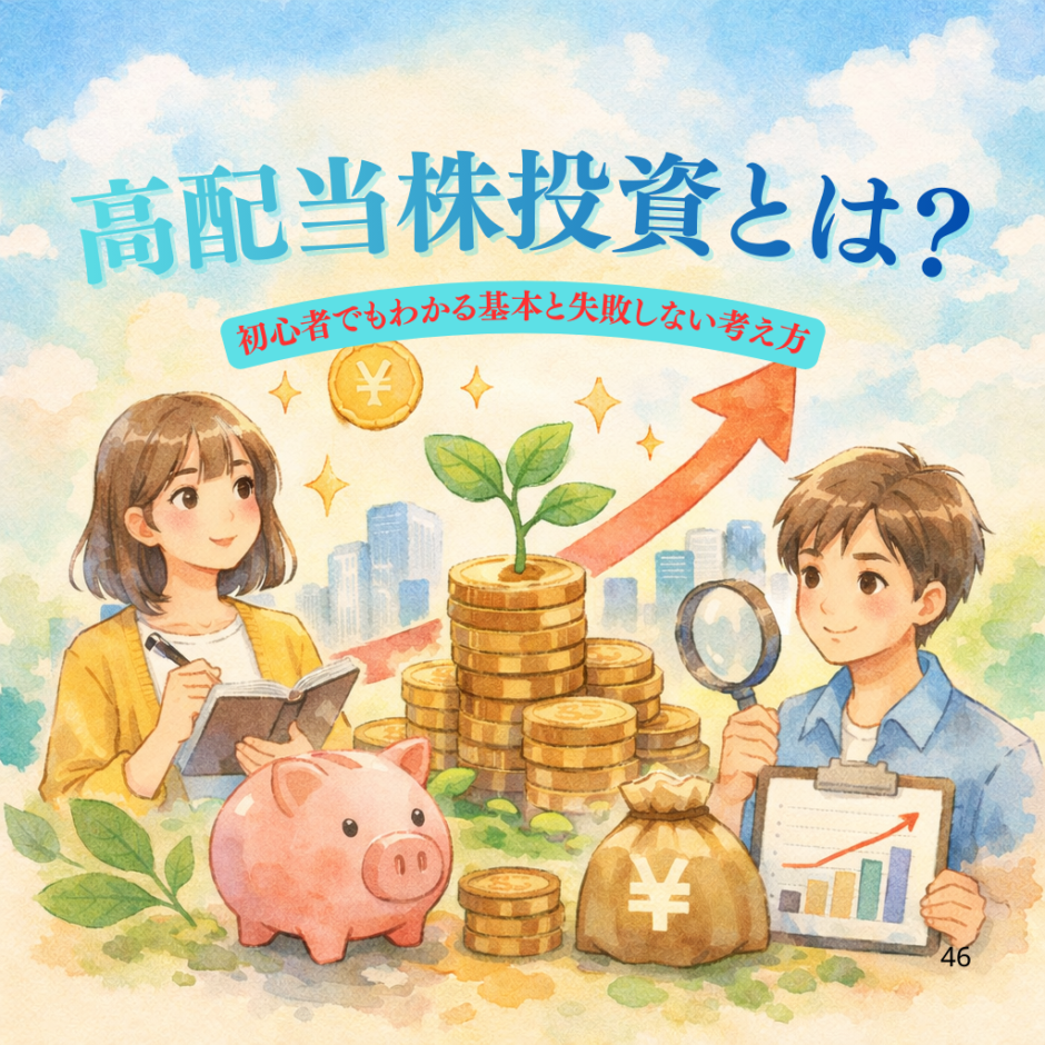 高配当株投資とは？初心者でもわかる基本と失敗しない考え方