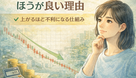 積立初期は下落相場のほうが良い理由｜上がるほど不利になる仕組み