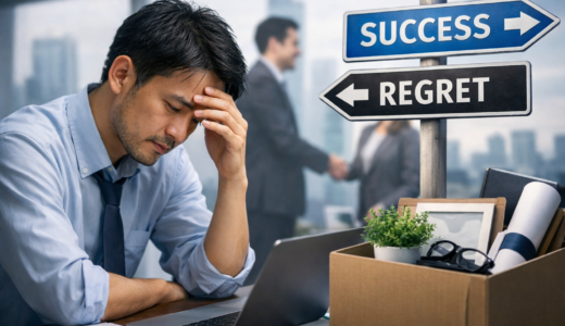 転職で後悔する人の共通点5選｜失敗しないための判断基準