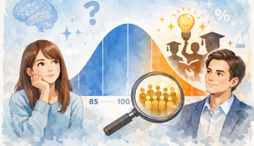 IQ130以上の割合はどれくらい？天才と呼ばれる知能の分布をわかりやすく解説